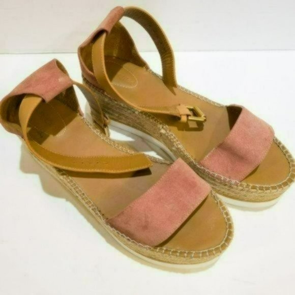 See by Chloe Glyn Platform Wedge Espadrille Sandal - Picture 6 of 7